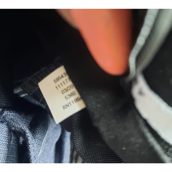 NWOT Lane Bryant The Laney striped linen blend crop wide leg pant Size 26 - Picture 3 of 9